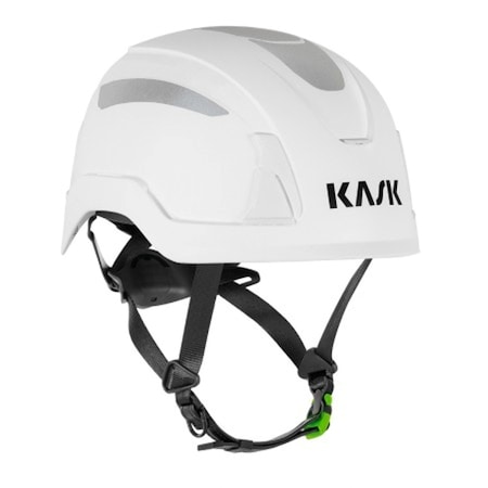 Kask Safety Helmet, Primero, Lightweight polypropylene HD, HI-VIZ White PrimeroHV-WH